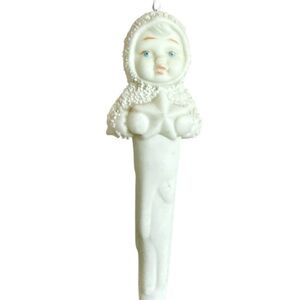 Department 56 White Holiday Ornament